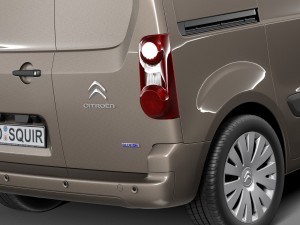 Citroen Berlingo 2015 3D Model
