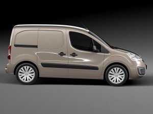 Citroen Berlingo 2015 3D Model