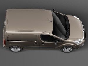 Citroen Berlingo 2015 3D Model