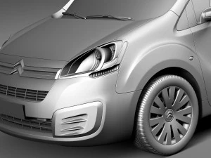 Citroen Berlingo 2015 3D Model