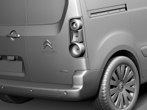 Citroen Berlingo 2015 3D Model