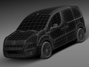 Citroen Berlingo 2015 3D Model