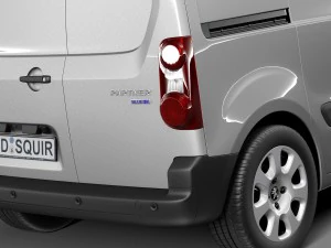 Peugeot Partner 2015 3D Model