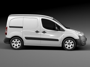 Peugeot Partner 2015 3Dモデル