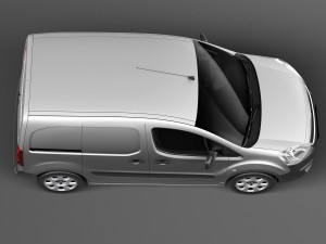 Peugeot Partner 2015 3Dモデル
