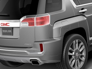 GMC Terrain Denali 2016 Modelo 3D