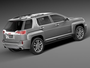 GMC Terrain Denali 2016 Modelo 3D