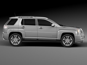 GMC Terrain Denali 2016 Modelo 3D