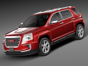 GMC Terrain Slt 2016 3D मॉडल