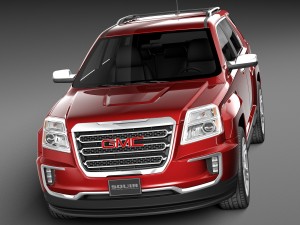GMC Terrain Slt 2016 3D Model