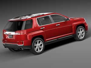GMC Terrain Slt 2016 3D Model