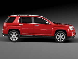 GMC Terrain Slt 2016 3D Model