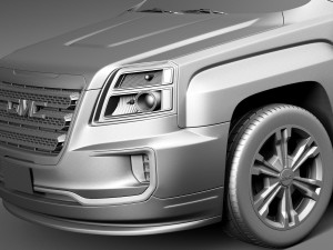 GMC Terrain Slt 2016 3D Model