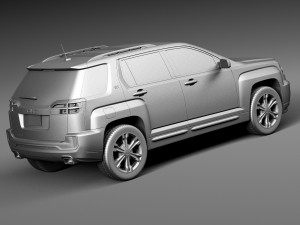 GMC Terrain Slt 2016 3D Model