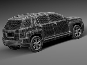 GMC Terrain Slt 2016 3D Model