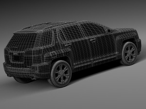 GMC Terrain Slt 2016 3D Model