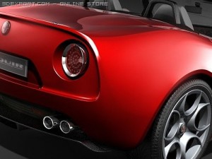 Alfa Romeo 8c Spider 3D Модель