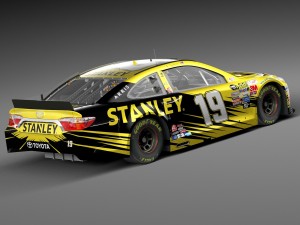 Nascar Toyota Camry Stanley 2015 lowpoly Modelo 3D