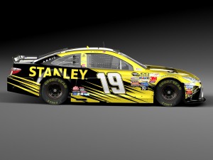 Nascar Toyota Camry Stanley 2015 lowpoly Modelo 3D