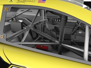 Nascar Toyota Camry Stanley 2015 lowpoly Modelo 3D