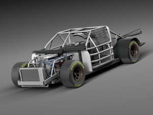 Nascar Toyota Camry Stanley 2015 lowpoly Modelo 3D
