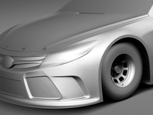 Nascar Toyota Camry Stanley 2015 lowpoly Modelo 3D
