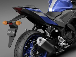 Yamaha YZF-R3 2015 3D Model