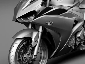 Yamaha YZF-R3 2015 3D Model