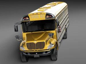 IC CE Series Schoolbus 2015 3D Model
