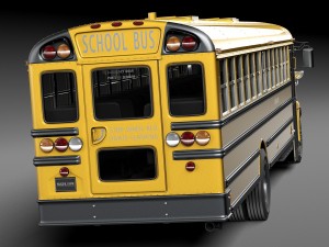 IC CE Series Schoolbus 2015 3D 모델