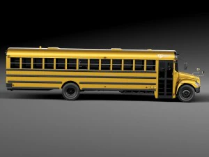 IC CE Series Schoolbus 2015 3D Model