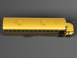 IC CE Series Schoolbus 2015 3D 모델