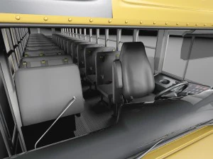 IC CE Series Schoolbus 2015 3D Model