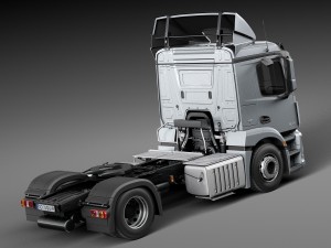 Mercedes-Benz Antos 2015 Semi Truck 3D Model