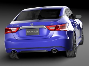 Nissan Maxima 2016 Modèle 3D