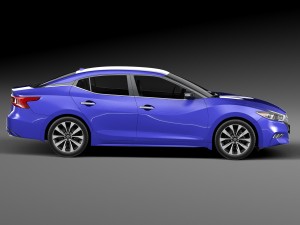 Nissan Maxima 2016 Modèle 3D