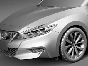 Nissan Maxima 2016 3D Model