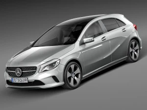 Mercedes-Benz A-Class 2016 3D Model