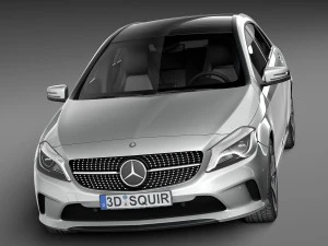 Mercedes-Benz A-Class 2016 3D Model