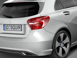 Mercedes-Benz A-Class 2016 3D Модель