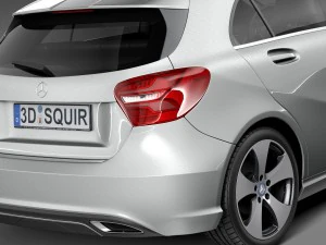 Mercedes-Benz A-Class 2016 3D Model
