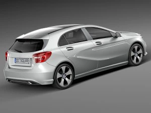 Mercedes-Benz A-Class 2016 3D Model