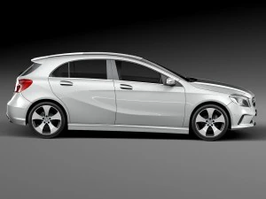 Mercedes-Benz A-Class 2016 3D Model
