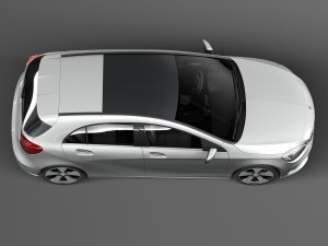 Mercedes-Benz A-Class 2016 3D Модель