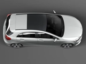 Mercedes-Benz A-Class 2016 3D Model