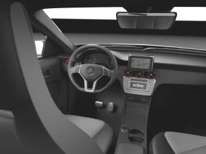 Mercedes-Benz A-Class 2016 3D Model