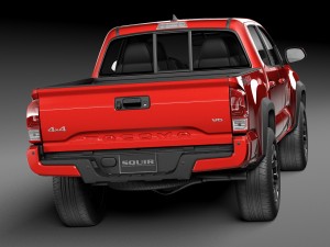 Toyota Tacoma TRD Double Cab 2016 3D Modell