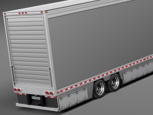Volvo FH16 Globtrotter Trailer 2013 3D Model