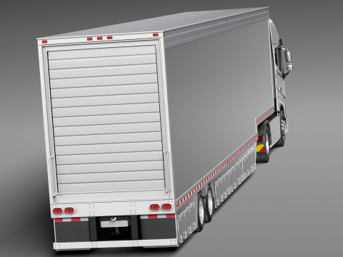 Volvo FH16 Globtrotter Trailer 2013 Modèle 3D