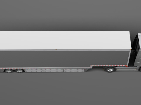 Volvo FH16 Globtrotter Trailer 2013 Modèle 3D